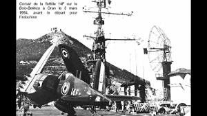 Oran - Port - Porte-Avion Bois-Belleau - 1954